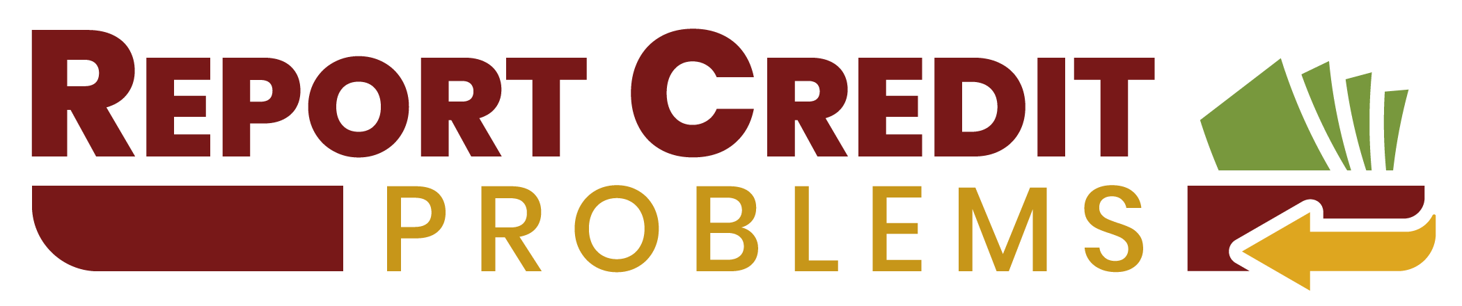 report credit problems logo